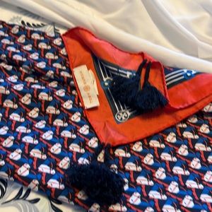 Tory Burch scarf for sale only worn once or twice